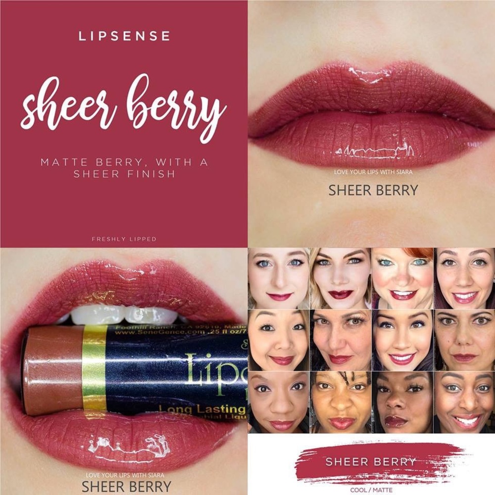 Sheer berry Lipsense - brand new